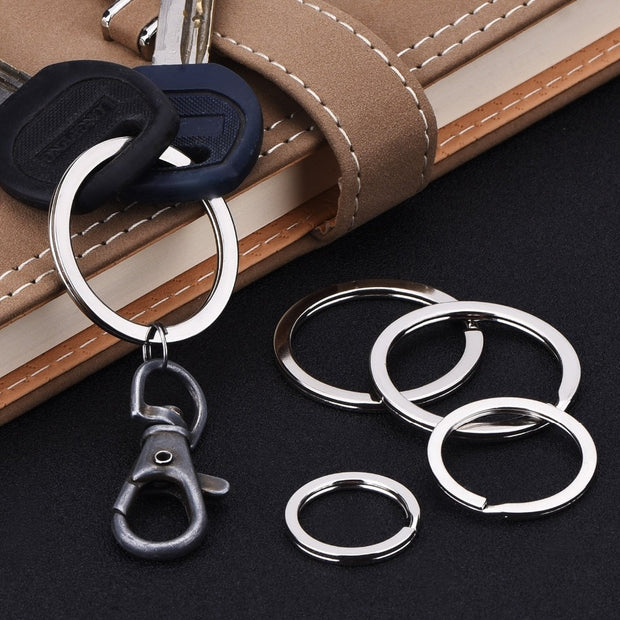 25mm Round Flat Key Chain Rings Me