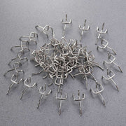 50Pcs Durable Carbon Steel Practical Pegboard Hooks