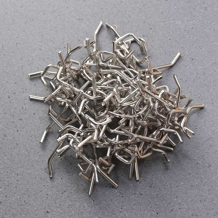 50Pcs Durable Carbon Steel Practical Pegboard Hooks