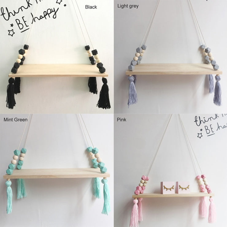 Decorative Wall Hanging Swing Shelf