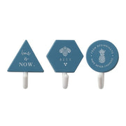 3 Packs of Nordic Wind Bathroom Hooks