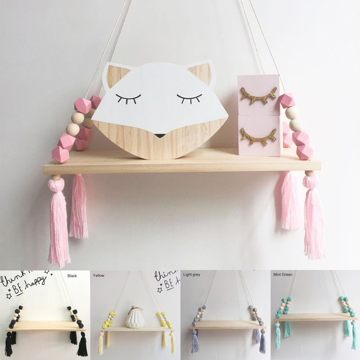 Decorative Wall Hanging Swing Shelf