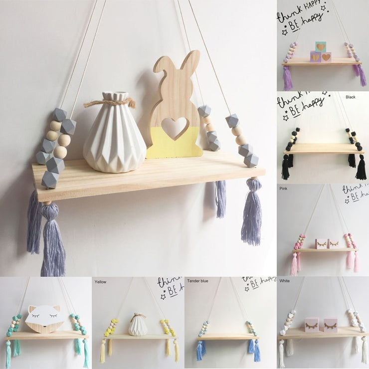 Decorative Wall Hanging Swing Shelf