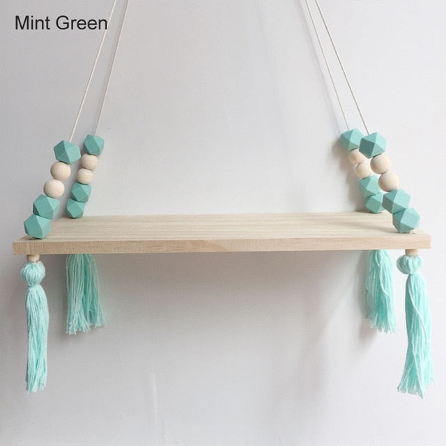 Decorative Wall Hanging Swing Shelf