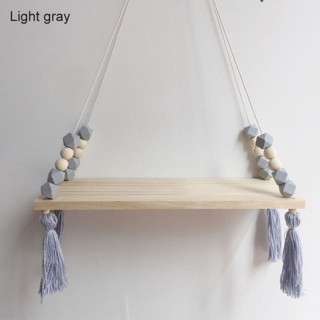 Decorative Wall Hanging Swing Shelf