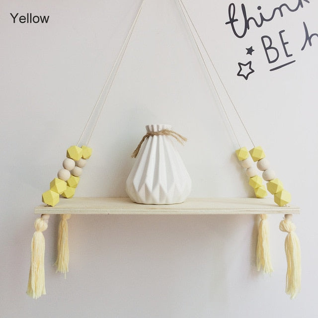 Decorative Wall Hanging Swing Shelf