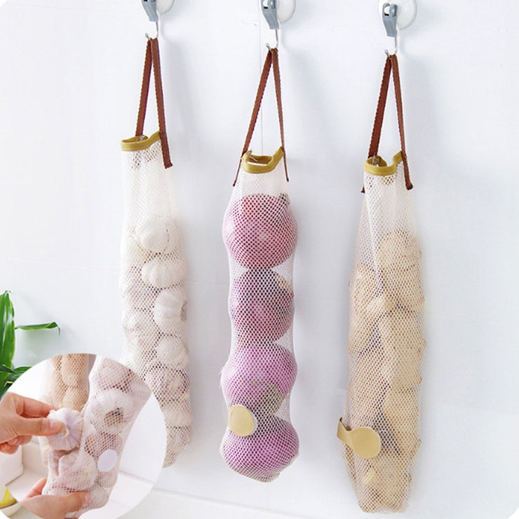 Reusable Fruits and Vegetables Storage Hanging Bag