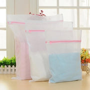 Zippered Mesh Laundry Washing Bag