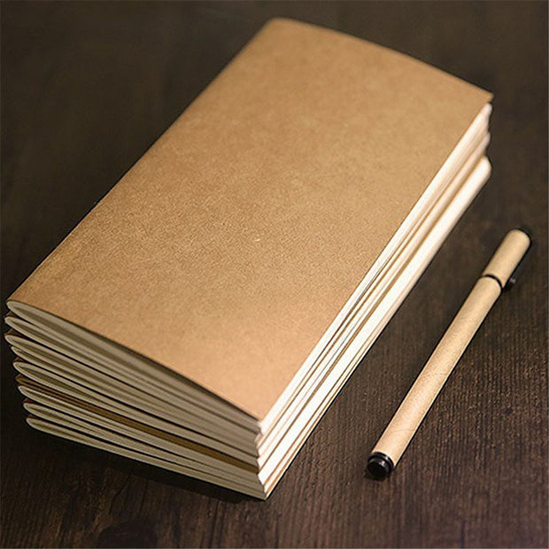 32 Sheets Vintage Kraft Paper Notebook