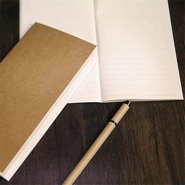 32 Sheets Vintage Kraft Paper Notebook