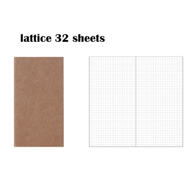 32 Sheets Vintage Kraft Paper Notebook