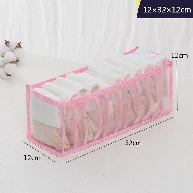 Underwear Bra and Sock Storage Organizer Box