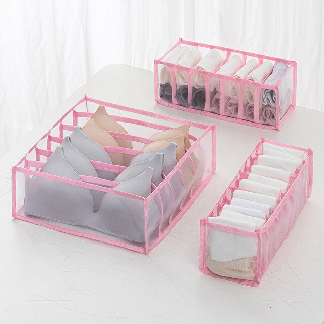 Underwear Bra and Sock Storage Organizer Box