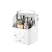 White Makeup organizer