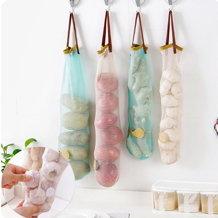 Reusable Fruits and Vegetables Storage Hanging Bag