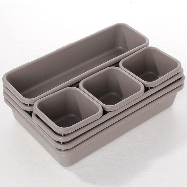 8 Pc/set Home Drawer Organizer Tray