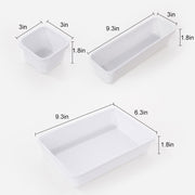 8 Pc/set Home Drawer Organizer Tray