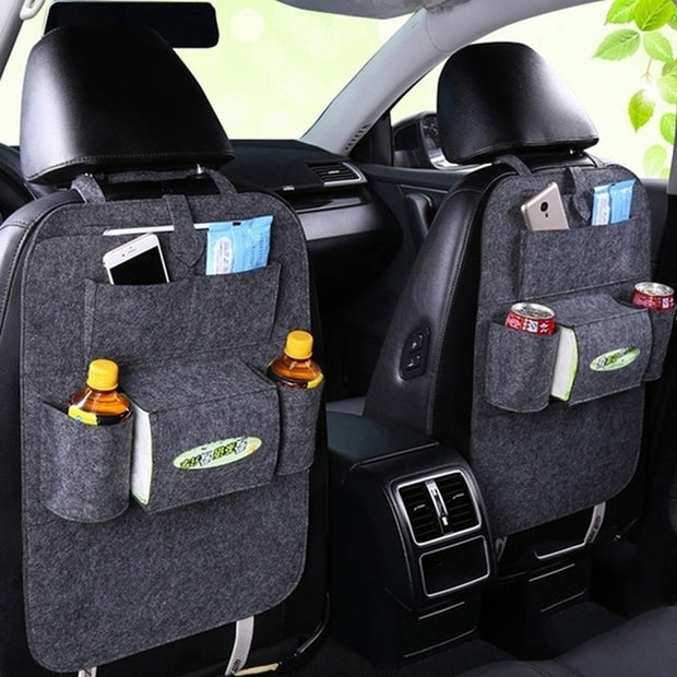 Car Seat Back Multi-Pocket Storage Organizer