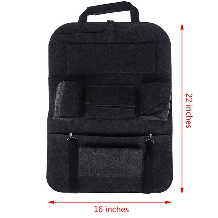 Car Seat Back Multi-Pocket Storage Organizer