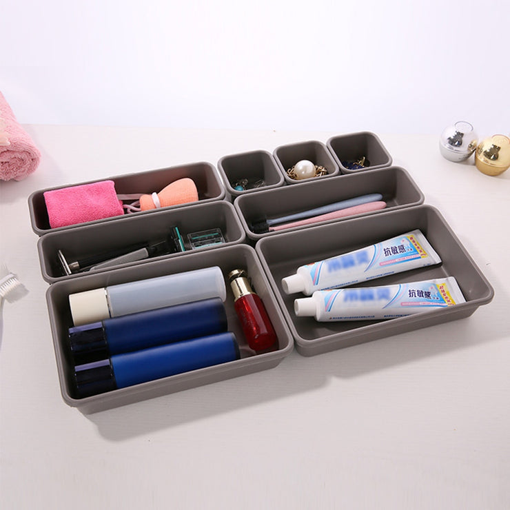 8PCs Home Drawer Organizer Box