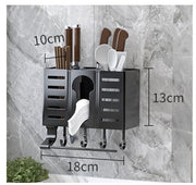 Wall Mounted Kitchen Organization Rack