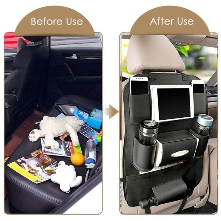 Car Seat Back Multi-Pocket Storage Organizer