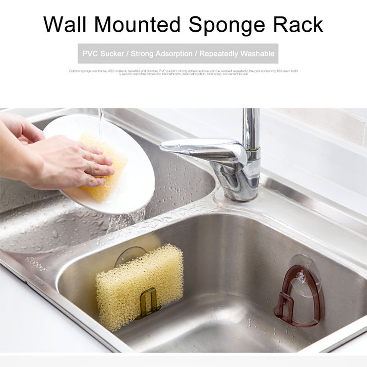 Kitchen Suction Cup Sponge Holder