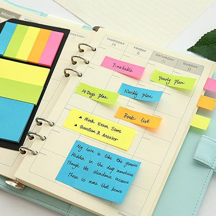 Portable Sticky Notes Planner