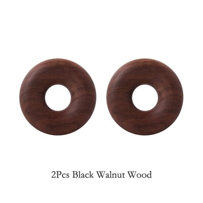 2Pcs Wooden Bag Clips