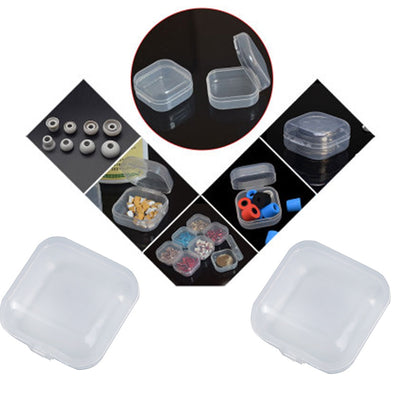 5/10Pcs Mini Portable Plastic Transparent Storage Boxes