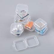 5/10Pcs Mini Portable Plastic Transparent Storage Boxes