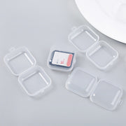 5/10Pcs Mini Portable Plastic Transparent Storage Boxes