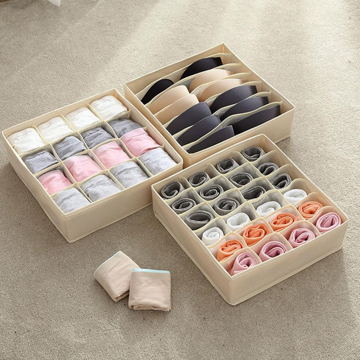 Underwear, Bra & Socks Storage Boxes