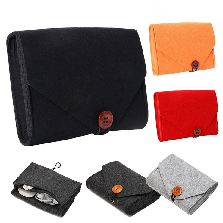 1 Pcs Coin Key Package Mini Felt Pouch