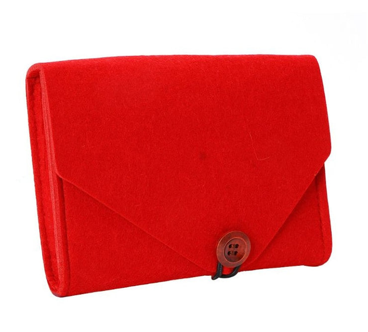 1 Pcs Coin Key Package Mini Felt Pouch