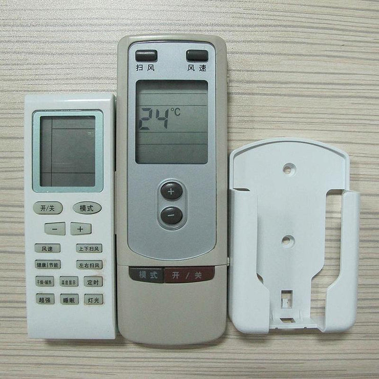 1PC White Color Air Conditioner Remote Control Holder