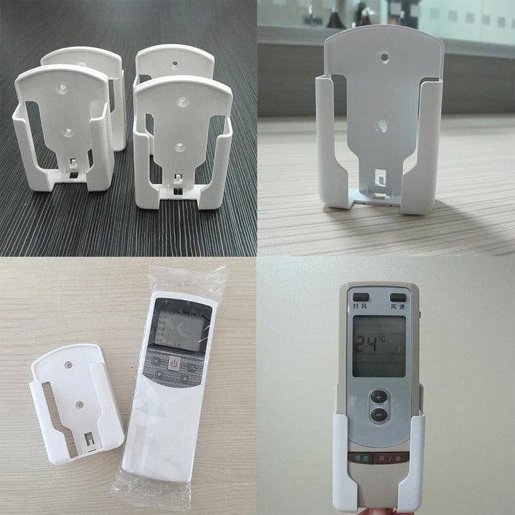 1PC White Color Air Conditioner Remote Control Holder