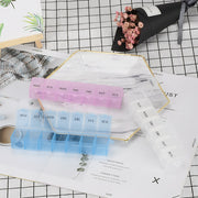 7 Days Weekly Medicine Storage Organizer