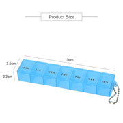 7 Days Weekly Medicine Storage Organizer