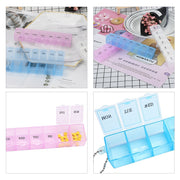 7 Days Weekly Medicine Storage Organizer