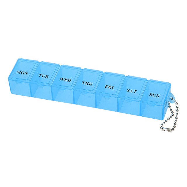 7 Days Weekly Medicine Storage Organizer